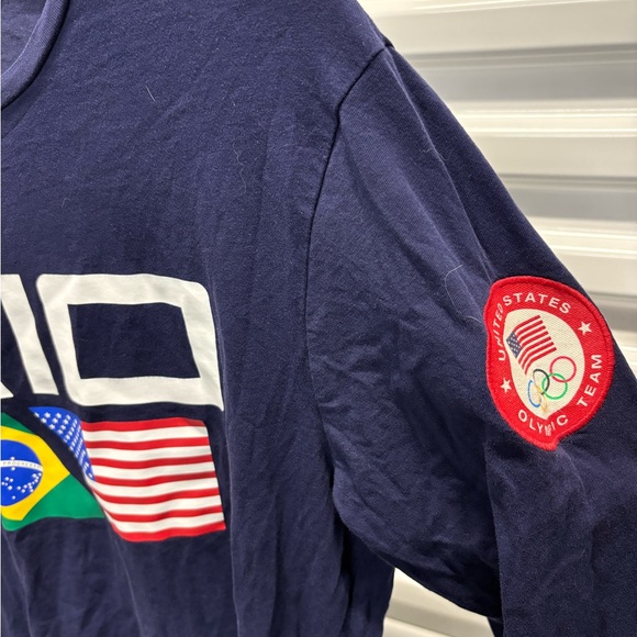 Polo by Ralph Lauren Navy Rio Long Sleeve Tee - Picture 6 of 8